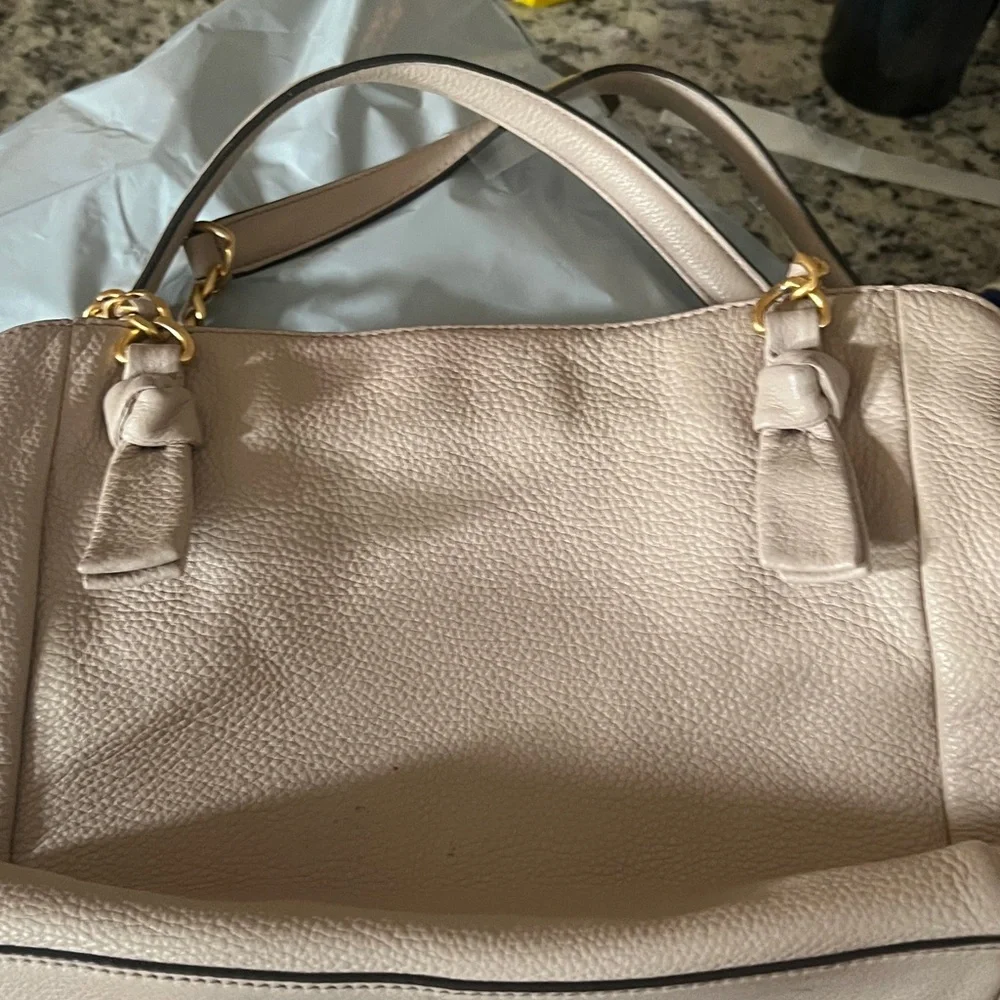 Tory Burch pebbled  Leather Bag